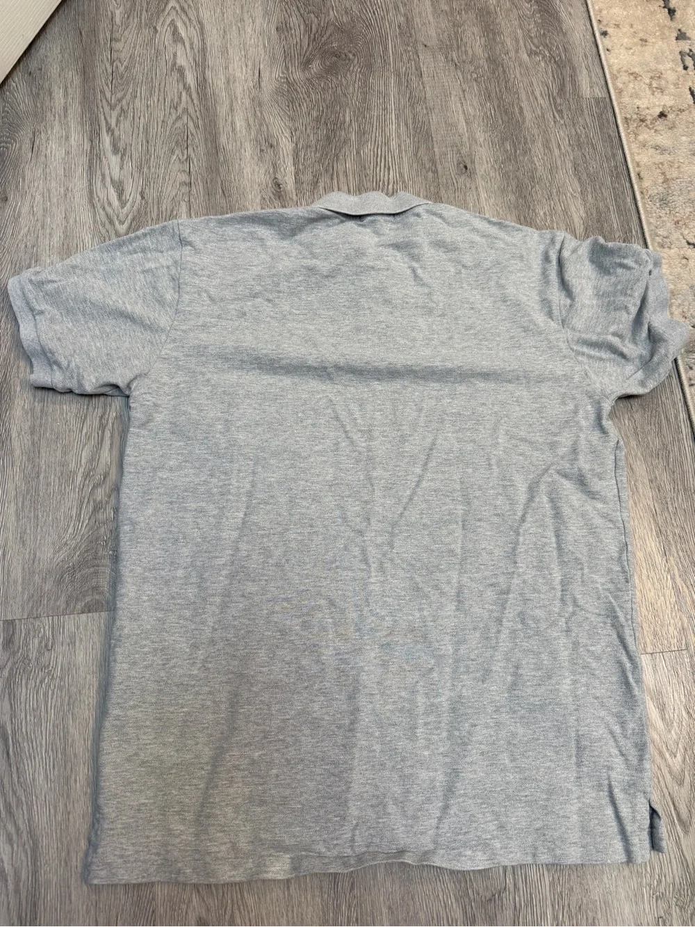 Polo Ralph Lauren Polo Shirt Mens XL Gray Short Sleeve Custom Slim Fit Pony